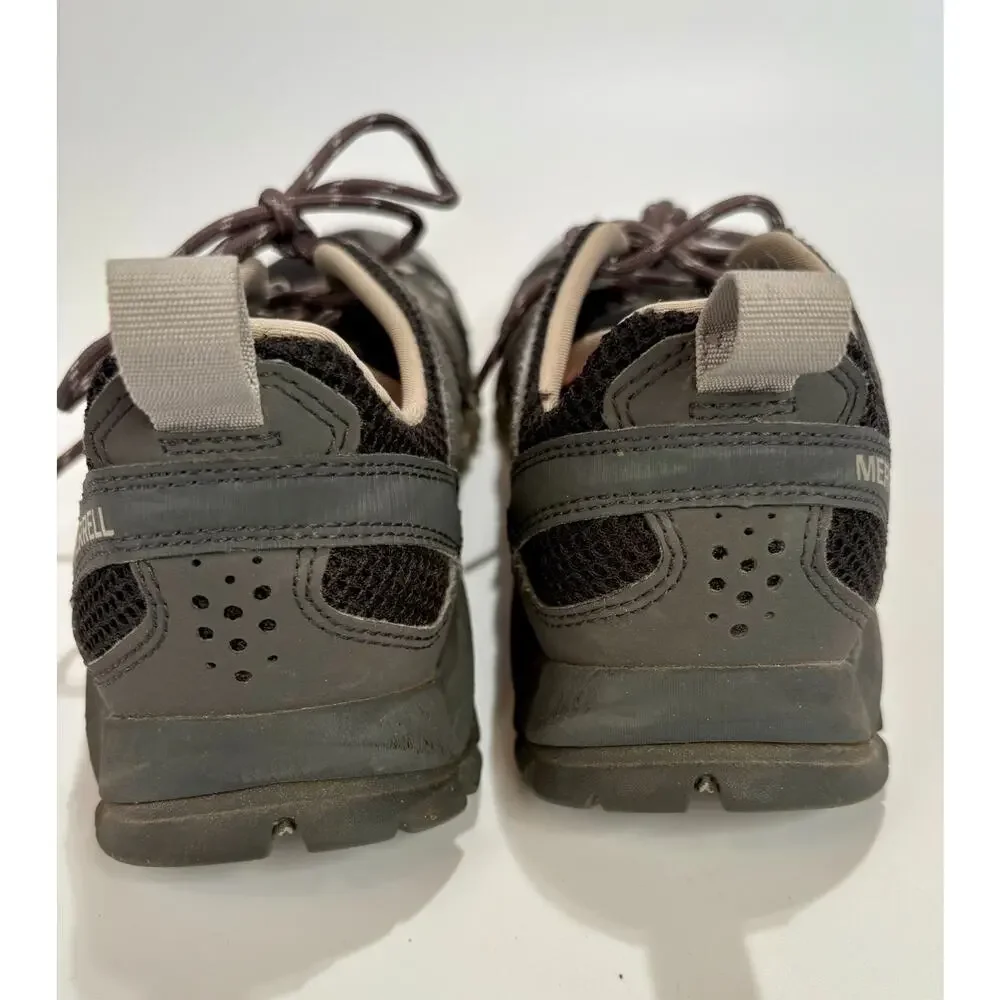MERRELL Tetrex Women's Size 8.5 Rapid Crest Black Hiking Shoes Waterproof J12852